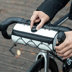 Rockbros TL002 ROAD TO SKY 1.5L Handlebar Waterproof – White biały sporttáska 5907769384219-211531