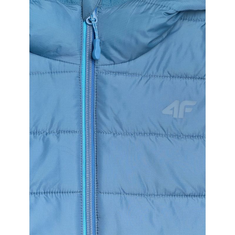 Boy's down vest with synthetic filling 4F 4FJRAW25TVJAM324-32S kabát