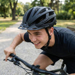 Enero Evo Adjustable Cycling Helmet 100 Rm (55-58cm) fekete helmets