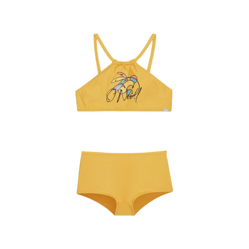 O'Neill Mix And Match Cali Holiday Bikini Jr Swimsuit arany two-piece swimwear, swimwear