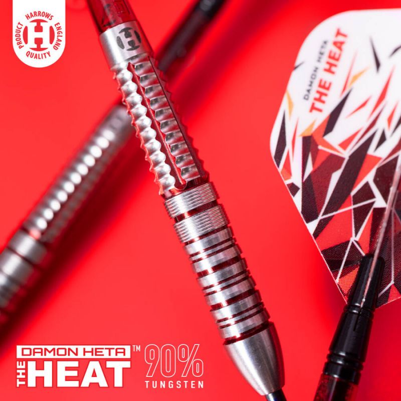 Harrows DAMON HETA 2 "The Heat" darts 90% steeltip Kiegészítő