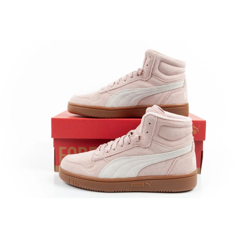 Puma Reb-L Mid women's sports powder ankle boots for winter rózsaszín utcai cipő