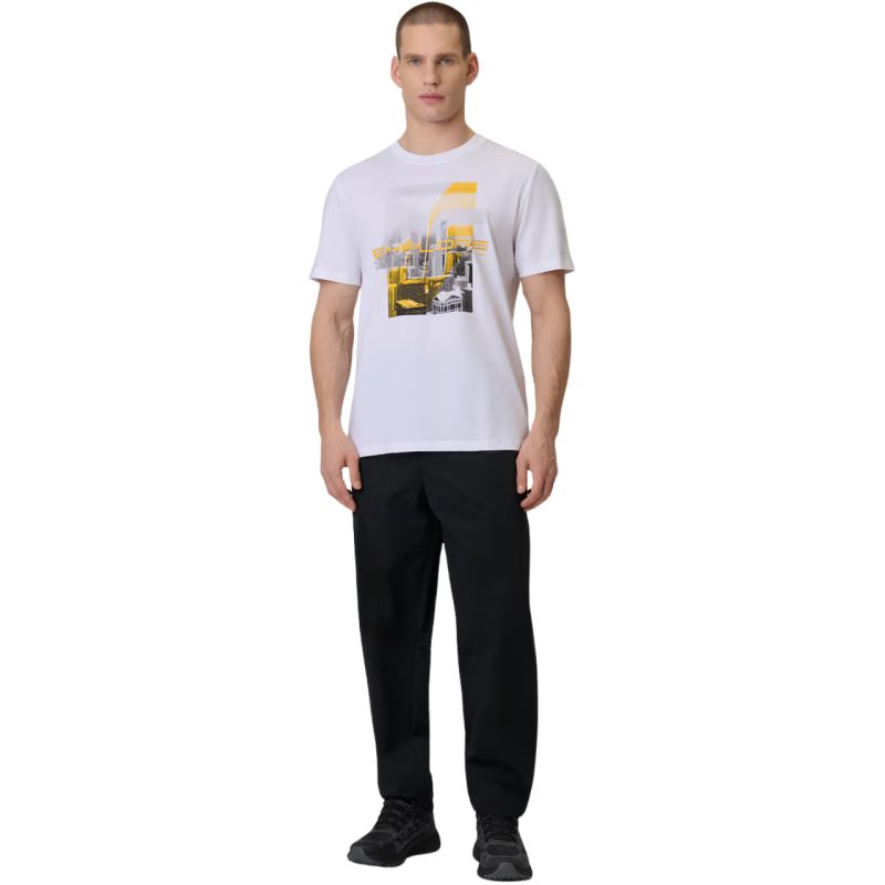 4F Men's T-shirt M2660 10S fehér póló