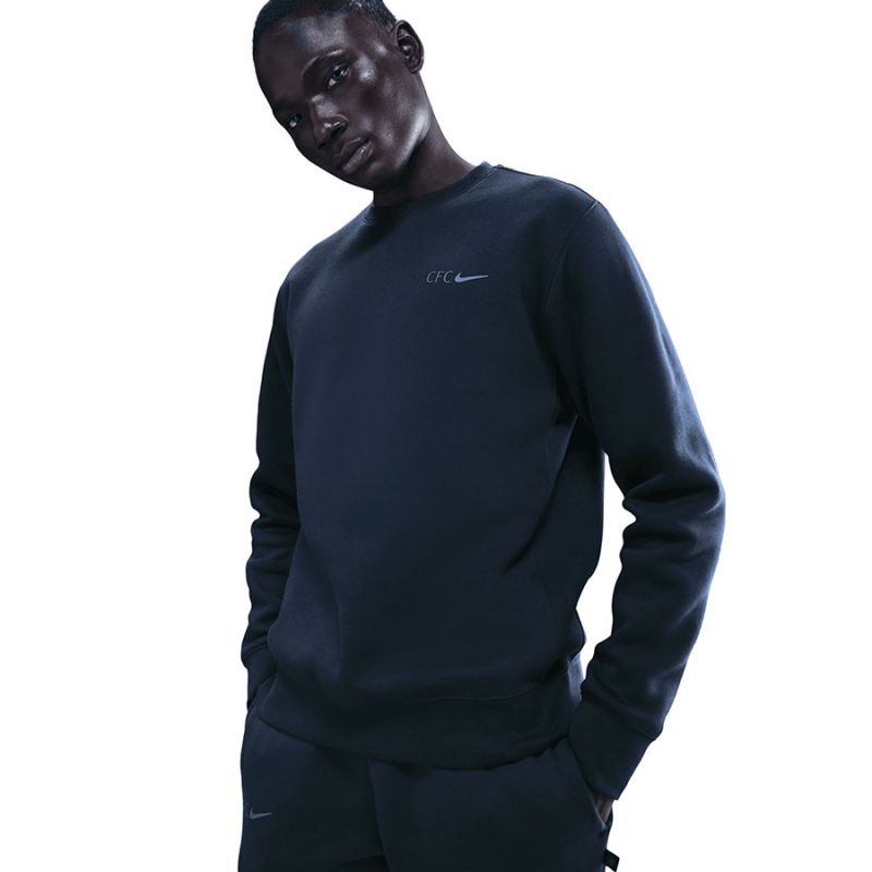 Nike Chelsea FC Club sweatshirt HQ1478-451 fekete pulóver