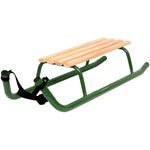 Enero Metal Sledge For Sleigh Rides 2-Person Reinforced Green zöld sled