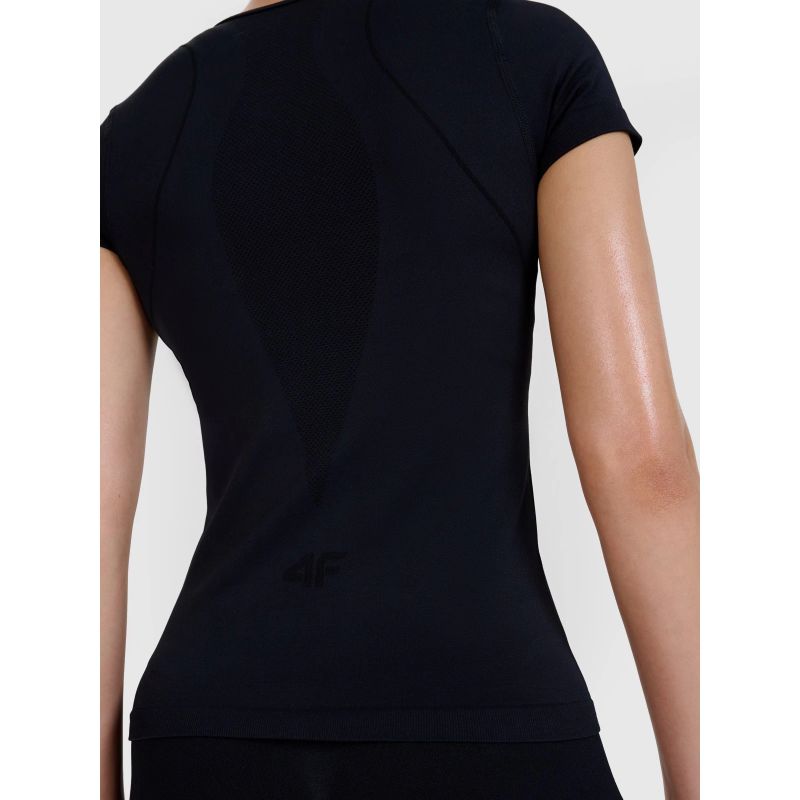 Women's quick-drying yoga and pilates t-shirt 4F 4FWSS25TFTSF1270-20S xs/s póló