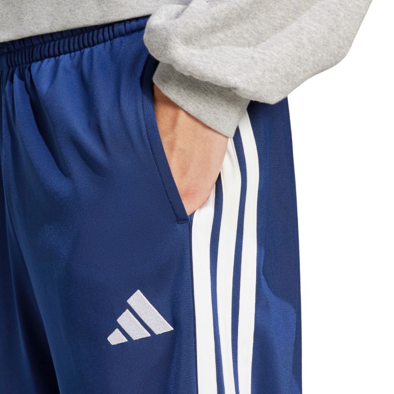 Men's adidas 3-Stripes Tricot Regular Fit Open Hem JI8803 kék nadrág