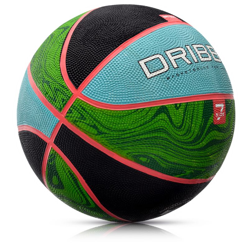 Meteor Dribble Basketball Blue/Green uniw labda