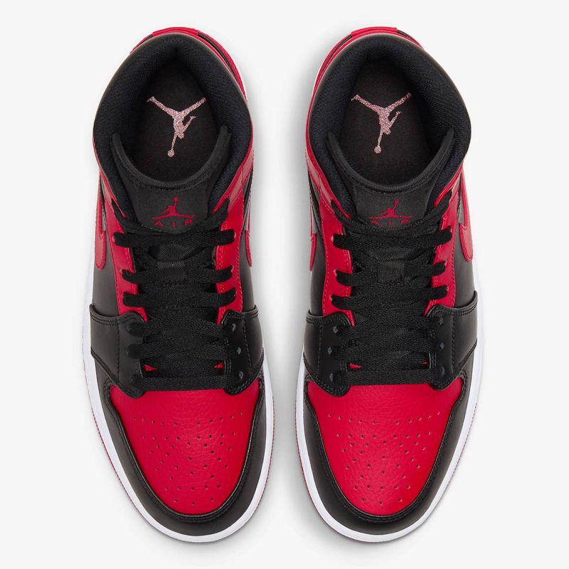 AIR Jordan 1 Mid Banned Basketball - fekete cipő