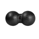 HMS Double Massage Ball / Duo Ball BLM02 12*24CM fekete edzéssegítő 17-42-023