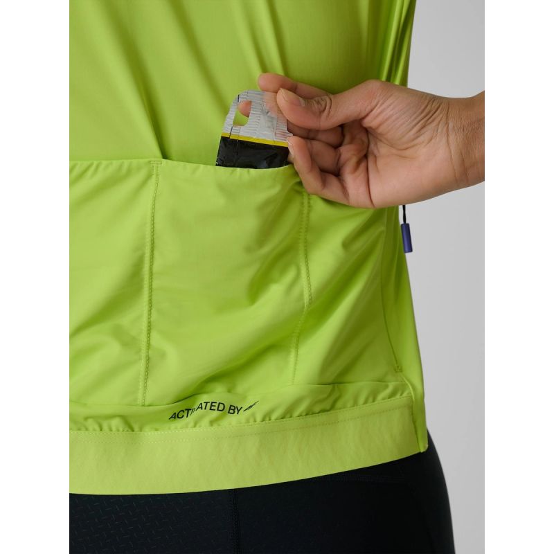 Women's cycling jersey with UPF50+ filter 4F