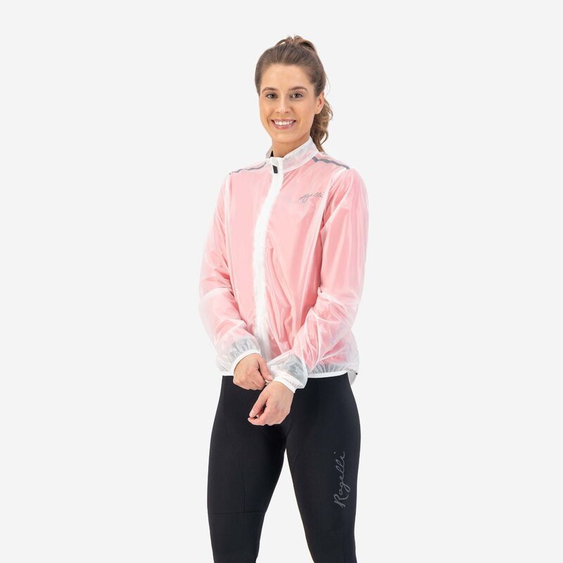 Rogelli women's raincoat EMERGENCY white fehér dzseki