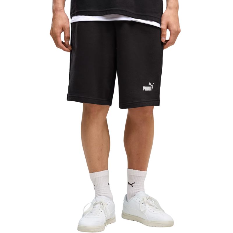 Puma ESS No.1 Logo 10 Men's 682594 fekete rövidnadrág 68259401