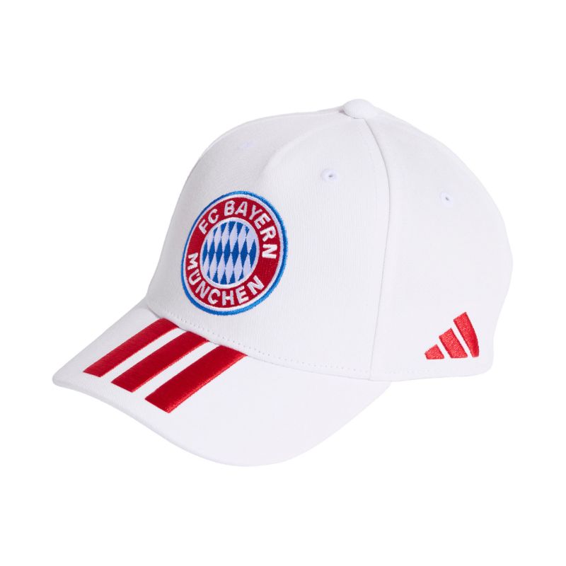 Adidas FC Bayern Munich white and red baseball cap osfc baseball sapka KT3398