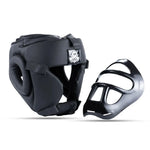 DBX Bushido Boxing helmet with polycarbonate mask - Gladiator helmets, masks, martial arts equipment