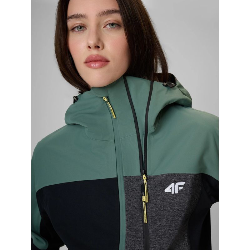 4F PRO windproof softshell jacket, 10000 membrane, women's dzseki 4FWSS26TSOFF542-20S
