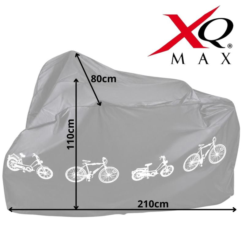 xqmax Cover for Motorcycle, Bicycle and Scooter fekete kiegészítő GSP-1041280