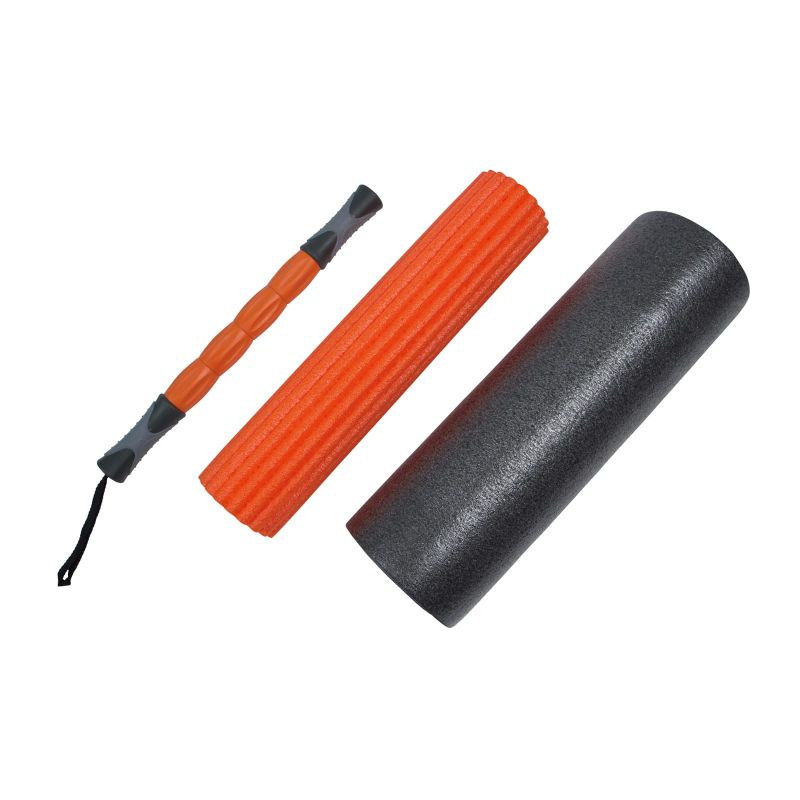 Body Sculpture 3-in-1 yoga and massage roller BB szürke edzőfelszerelés BB0231