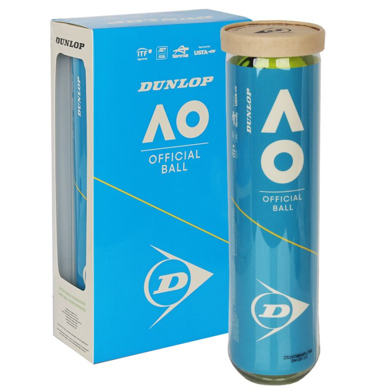 Dunlop Australian Open Tennis 2x4 pcs tenis ziemny labda AODUO