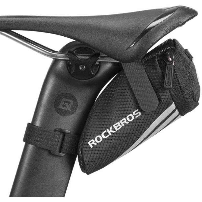 Rockbros Velcro Saddle Bag, fekete táska