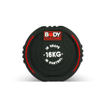 Body Sculpture TPU dumbbell BW 133 16 KG fekete edzőfelszerelés BW13316KG