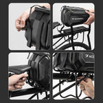 Wozinsky WSR-01B Bicycle Pannier for Trunk 9l - Black fekete elektronika 304004-198905