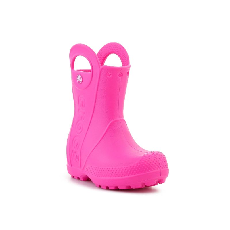 Crocs Handle It Rain Boot Kids T Pink Crush