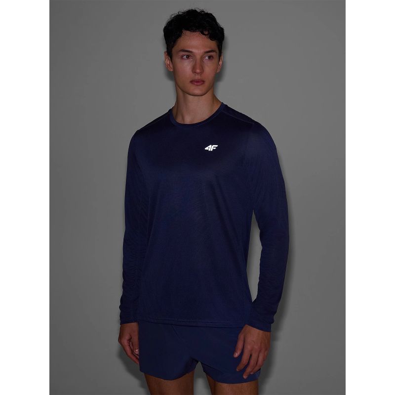 4F Men's quick-drying running longsleeve kiegészítő 4FWSS25TFLOM326-22S