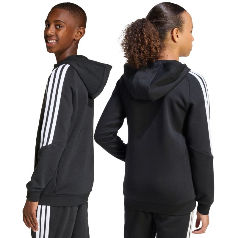 adidas Tiro 26 League Sweat Full Zip Hoodie for Kids Black KF3324 104cm kapucnis pulóver