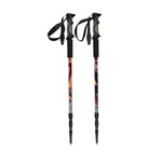 CMP Bern Trekking Poles Black and Orange C905
