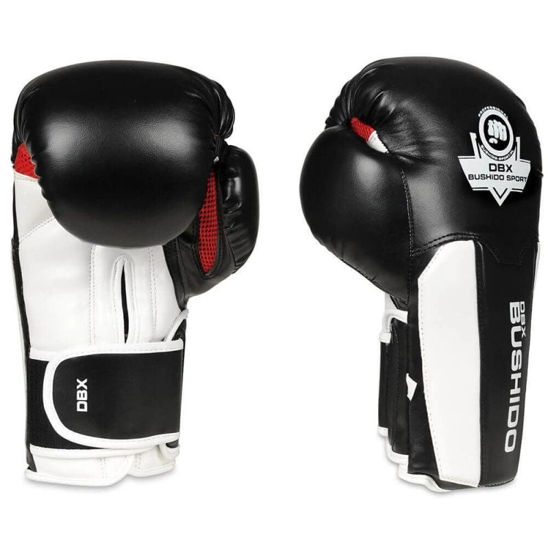 DBX Bushido 10oz Boxing Gloves - Phantom White - Valor Series fehér kesztyű