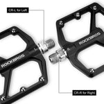 Rockbros black platform bike pedals