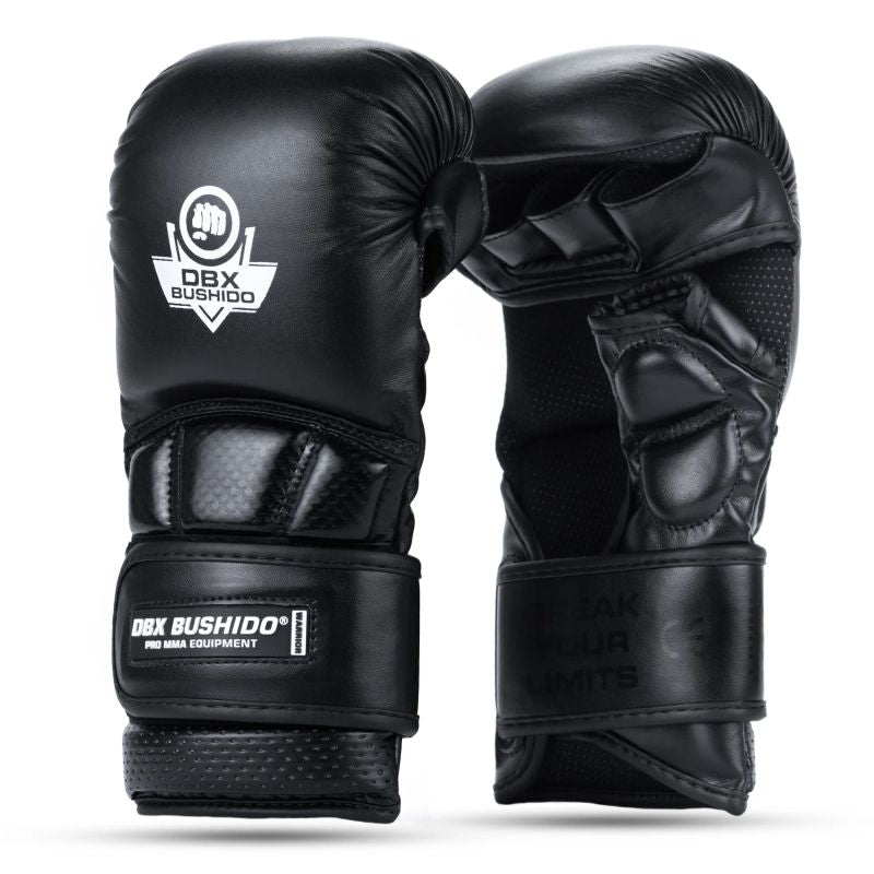 DBX Bushido MMA Sparring Gloves - Warrior Black - LegacySeries fekete kesztyű