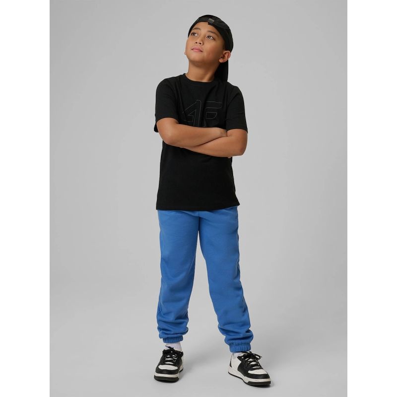 Boy's regular printed T-shirt 4F 4FJRSS26TTSHM3599-10S shirts