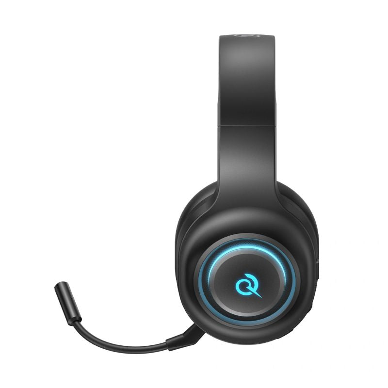 head QCY V200 Pro Wired Gaming Headphones with 7.1 Sound and Detachable Microphone - Black przewodowe \ czarny headsets