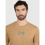 Men's regular printed T-shirt 4F 4FRAW25TTSHM3377-83S póló
