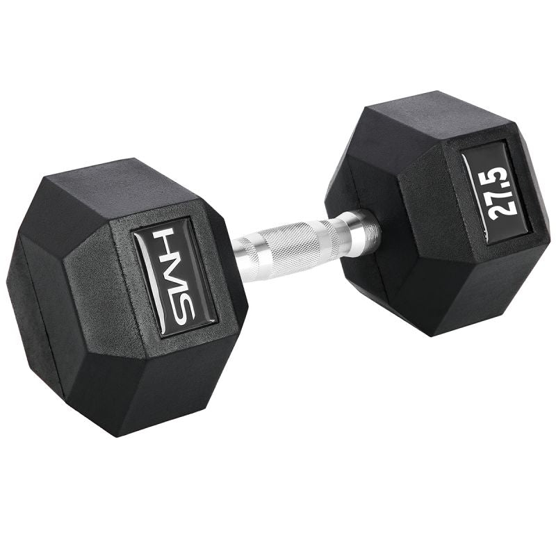 HMS HEX PRO dumbbell 27.5 kg szürke póló 17-66-122