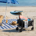 Wozinsky WZP-80 beach, tourist, garden, durable, wide wheels, up to - black fekete elektronika 304004-210220