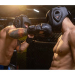 DBX Bushido Boxing Helmet - Black Master fekete helmets, martial arts equipment