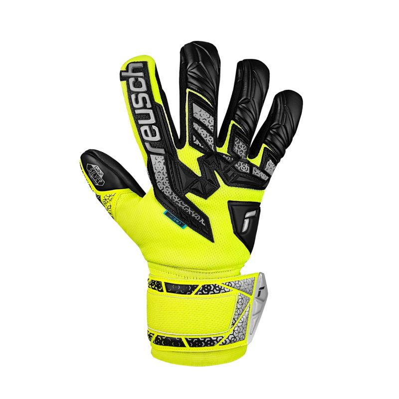 Reusch Attrakt Freegel Silver Jr 5572235 2025 Goalkeeper Gloves Kesztyű