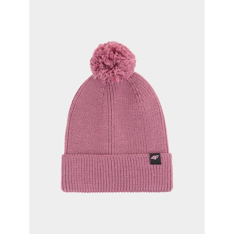 Unisex winter hat with pompom 4F 4FWAW24ACAPU472-53S sapka