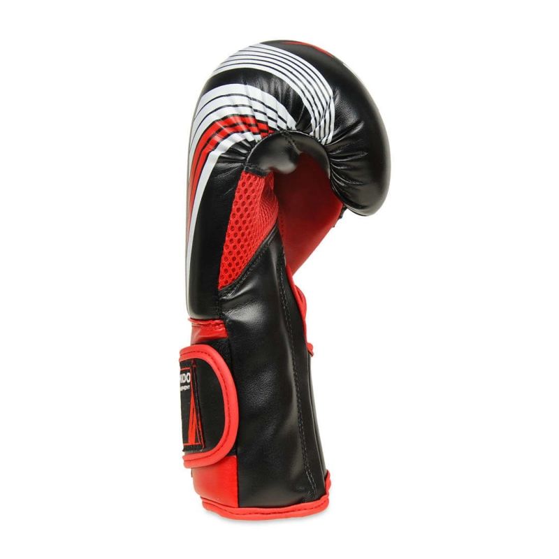 DBX Bushido 6oz Boxing Gloves for Kids - Junior Red piros kesztyű