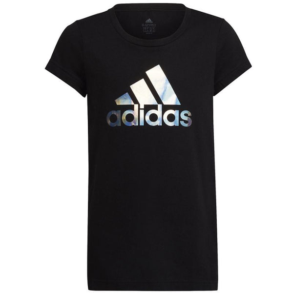 Adidas Dance Metallic Print Tee Jr HD4407 Póló Ruházat Póló
