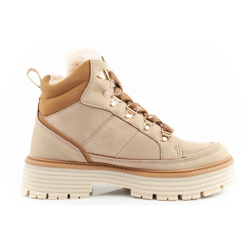 O'Neill winter boots women's hiking boots ankle boots insulated fashionable beige brown bézs cipő