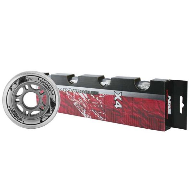 Nils Extreme PU wheels 72x24 82A (4 pcs.) accessories