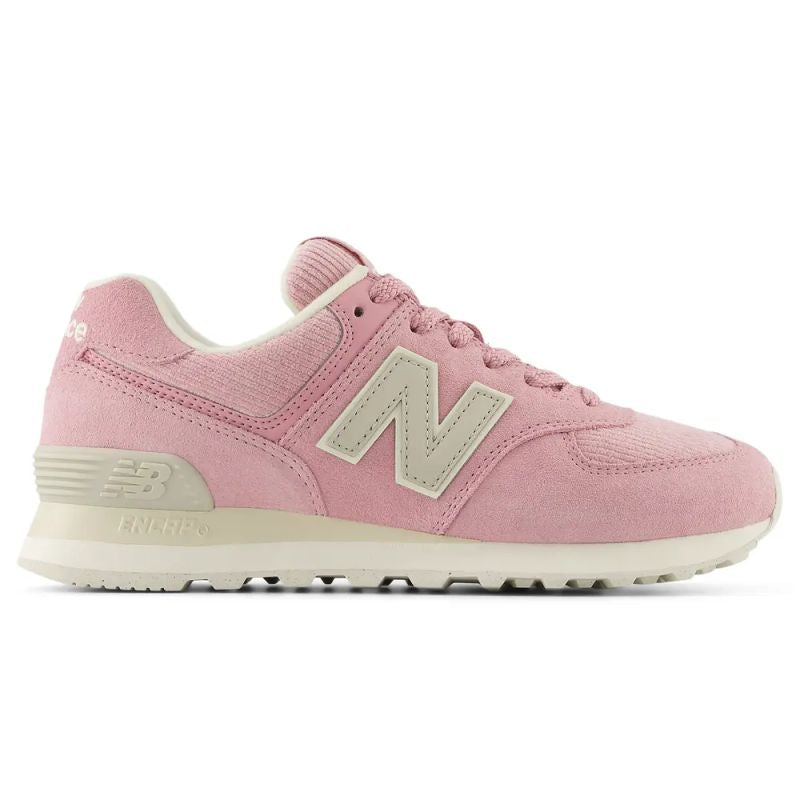 New Balance WL574 pink Lifestyle women's sneakers (WL574CSP)