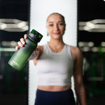 Meteor 500 ml sports bottle dark green uniw water bottles, training equipment