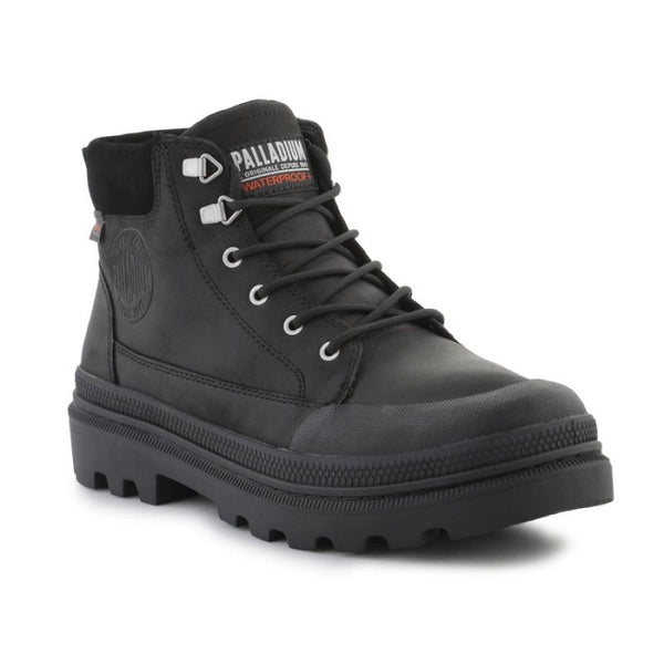 Palladium Pallatroopercuff Wp+ M 04365-008-M Black shoes Cipő