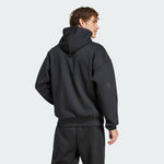 New Adidas ZNE Full-Zip Hooded Men's Black Hoodie - JE7538 fekete kapucnis pulóver