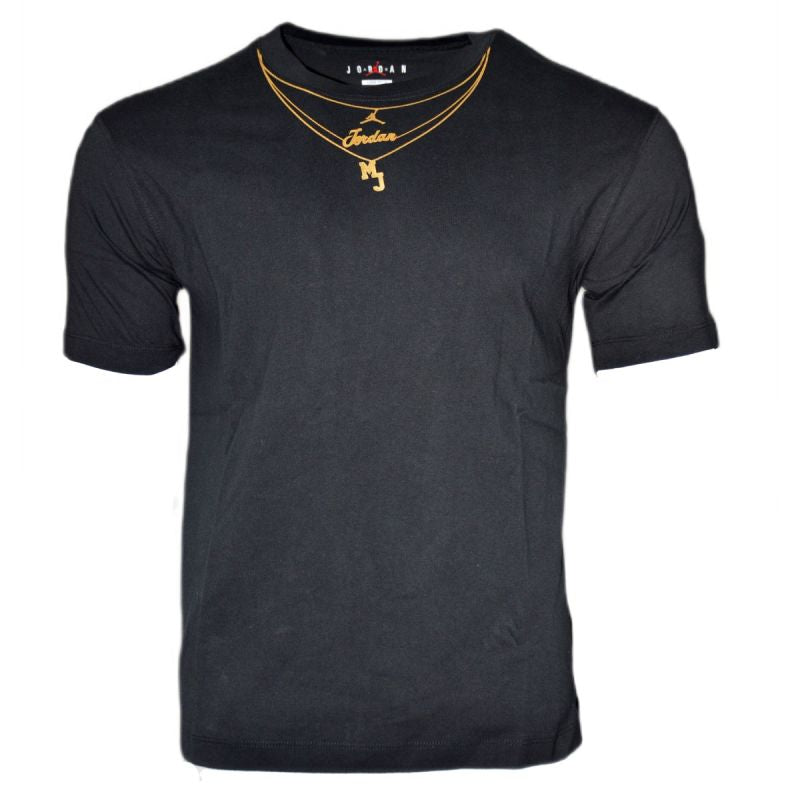 AIR Jordan Jordan Heritage Chain T-shirt Wmns Core Black - fekete póló